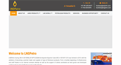 Desktop Screenshot of lngpetro.com